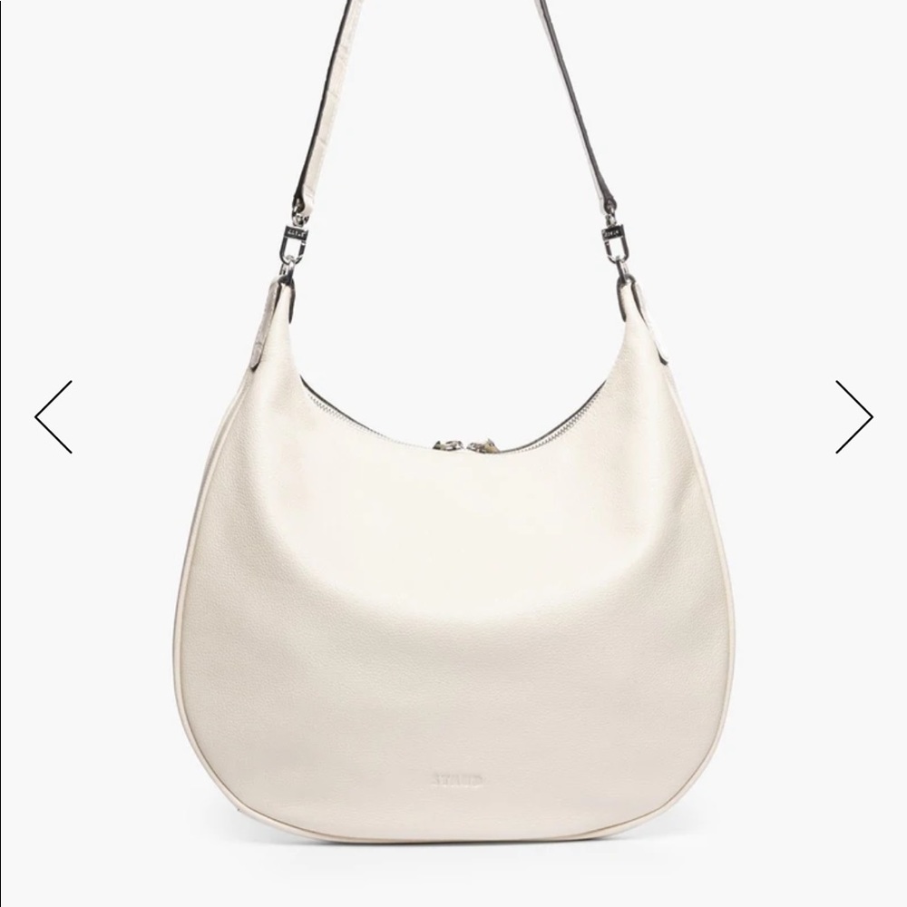 STAUD West Bag in Cream